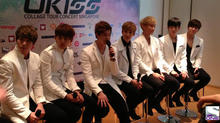 Exclusive images from UKISS Collage Tour Concert Singapore Press Conference.